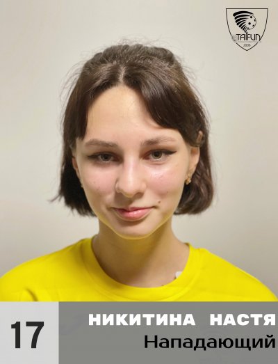 Никитина  Анастасия  Владимировна